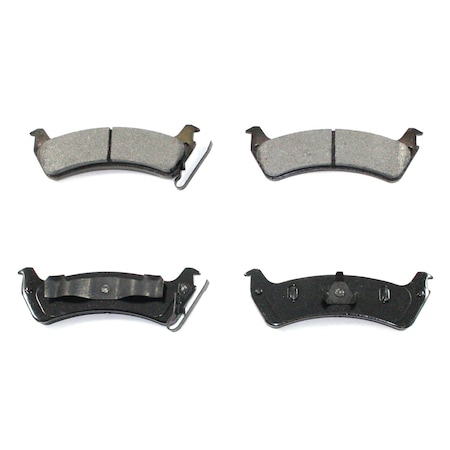 Pronto Dura Premium Brake Pads Rear, Bp666Ms BP666MS